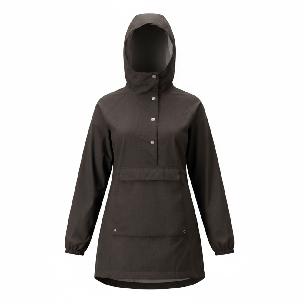 Sierra Designs Women's Hooded Rain Anorak Pullover Jacket